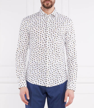 Рубашка Roan_F BOSS BLACK - белый(50488637)