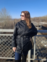 Куртка-ветровка Деми женская, цвет черный