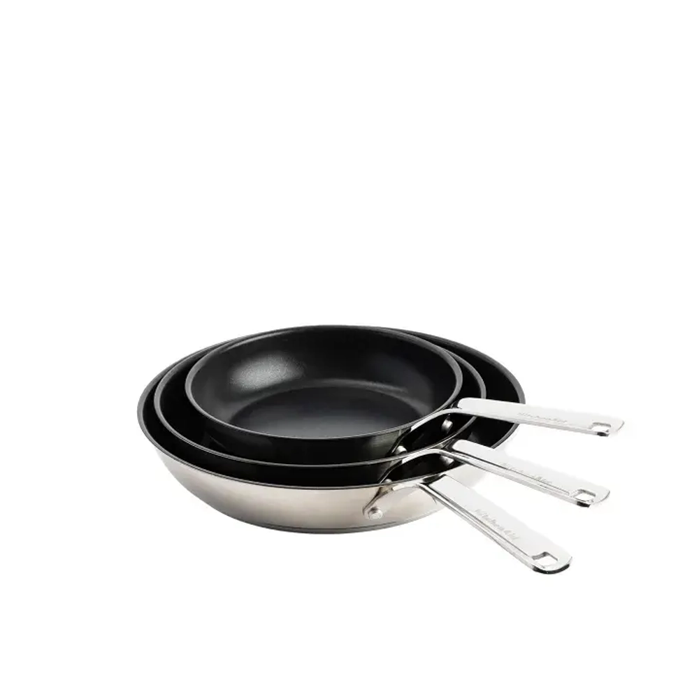 KitchenAid Набор из 3 сковородок 20+24+28 см