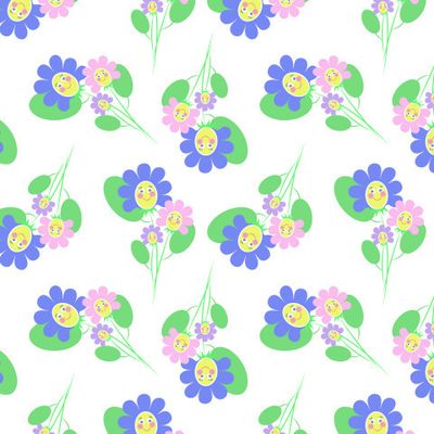 Цветочная семья.