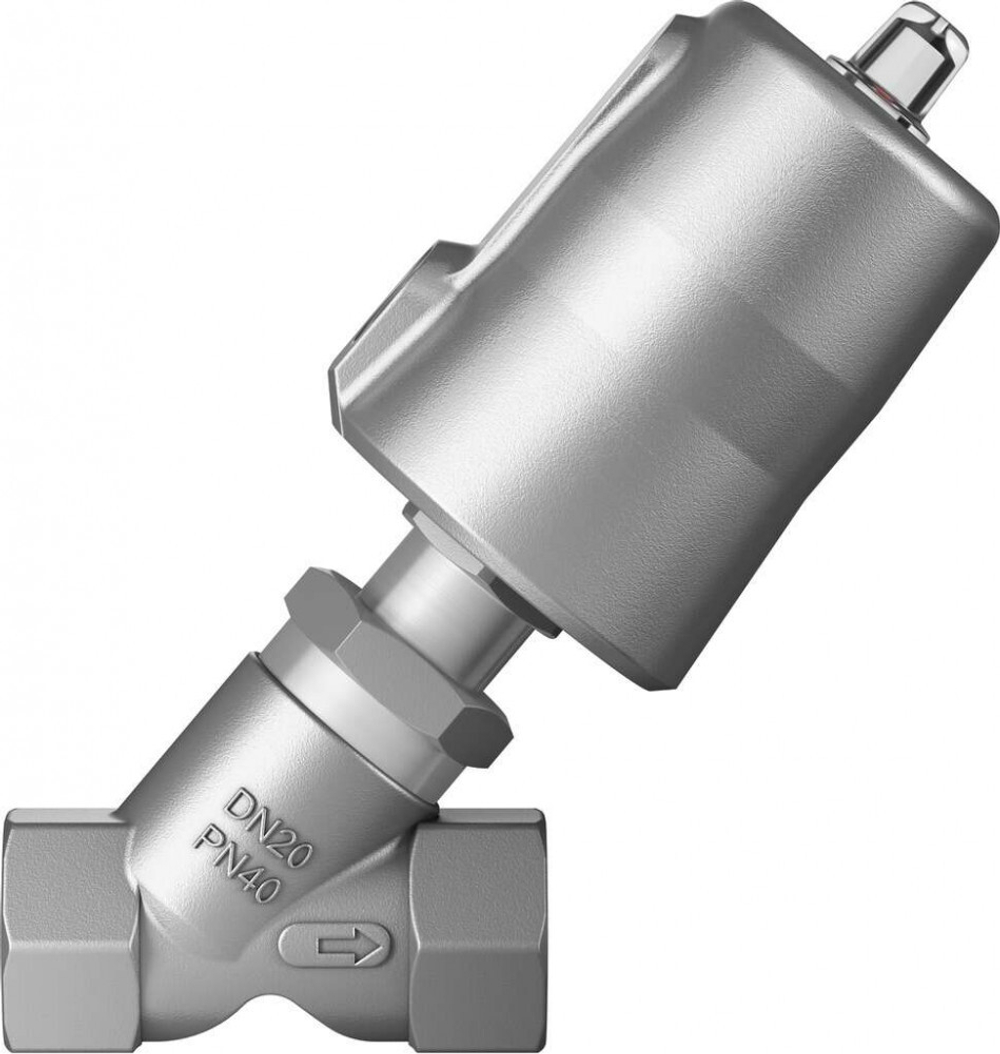 Седельный клапан Festo VZXF-L-M22C-M-B-N34-180-M1-V4V4T-50-20 Ру40 Ду20 ( PN40 DN20 )