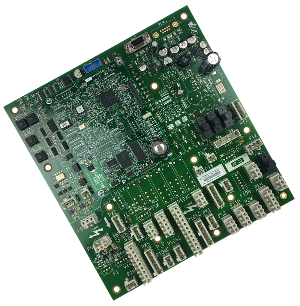 Комплект плат управления (AY3)  Базовая (материнская) GECB-AP + Процессорная GECB (Computing Core) OTIS.