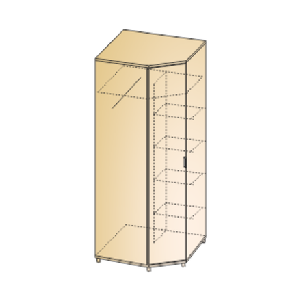 Шкаф Грейс ШК-5011