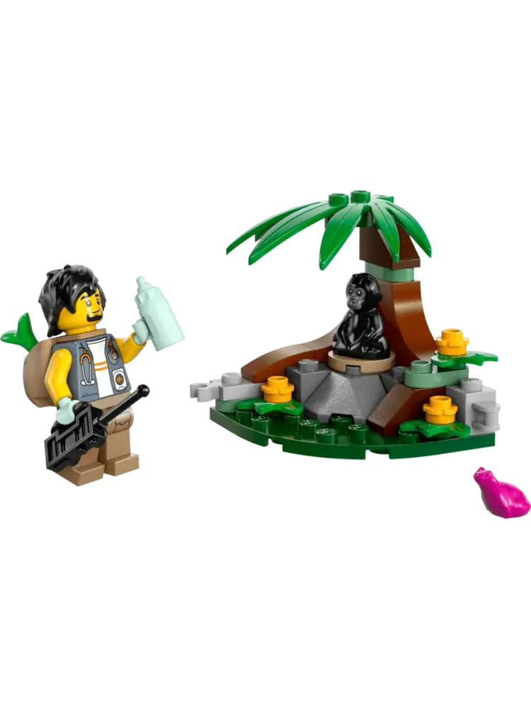 Конструктор City 30665 Встреча с детенышем Гориллы