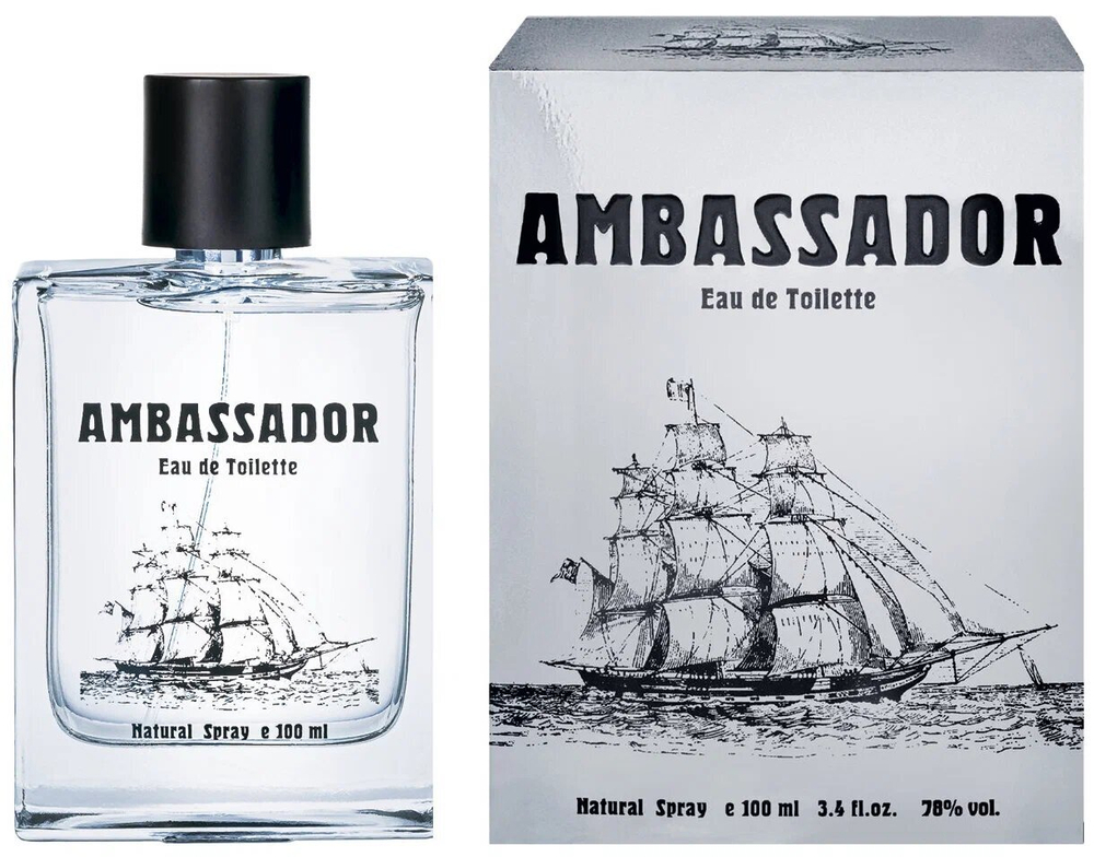 Genty туалетная вода Ambassador, 100 мл
