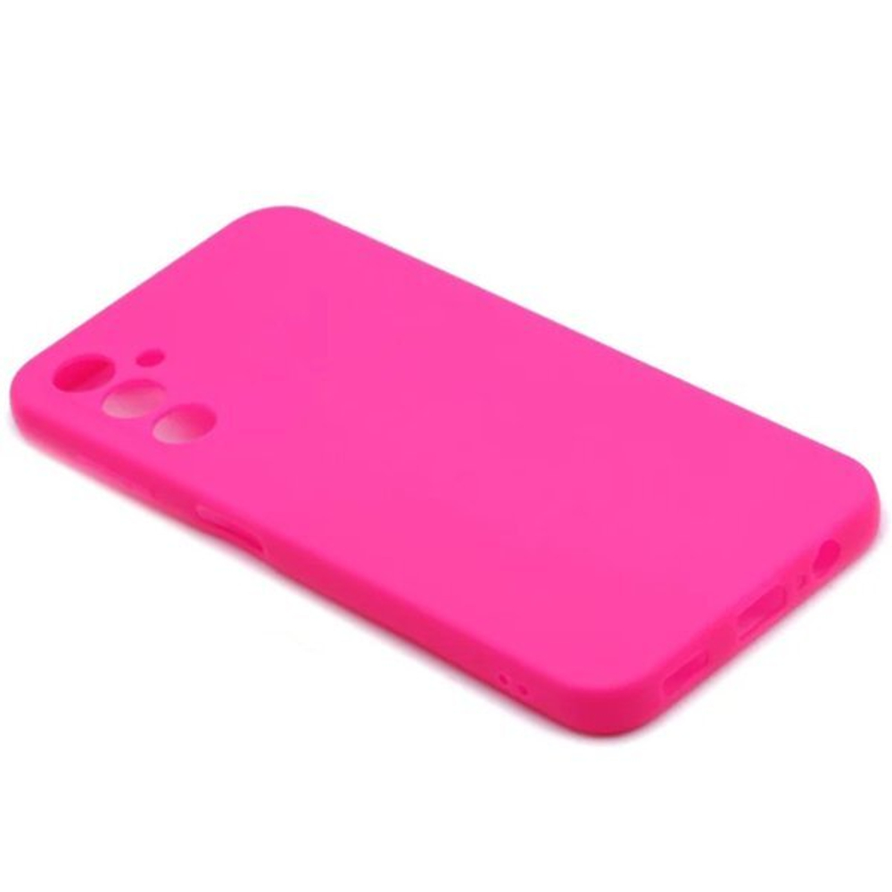 Накладка Samsung A14 4G фуксия Soft Case Zibelino
