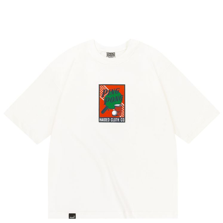 Футболка HAIDED PONG HW, экрю