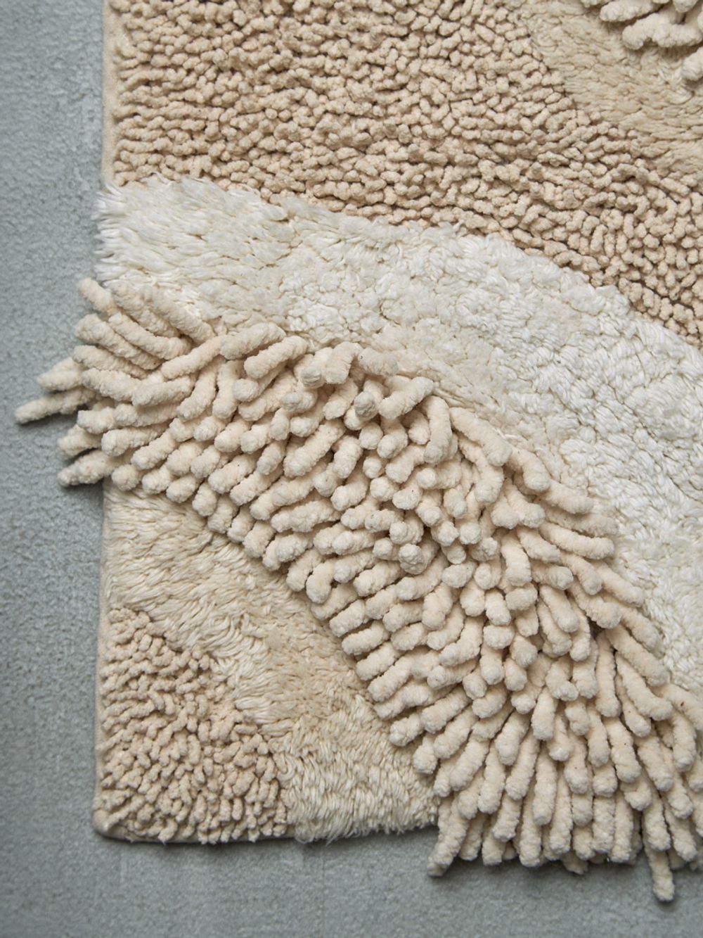 Коврик для ванной Sands бежевого цвета из коллекции Ethnic, 50x80 см