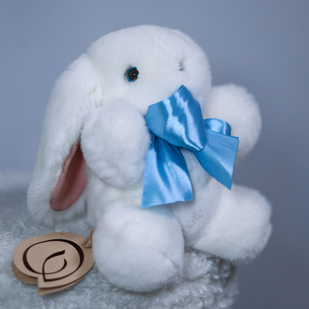 Зайчонок Арнольд (белый)