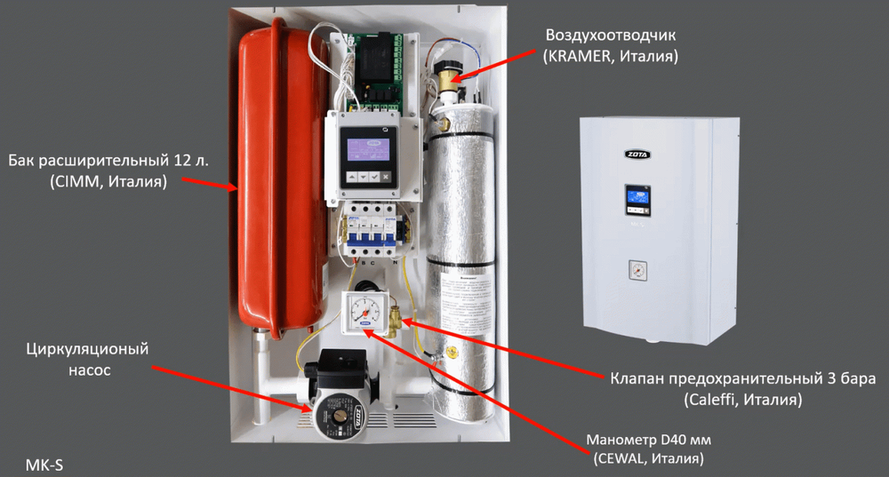 Прошивка электрокотлов ZOTA