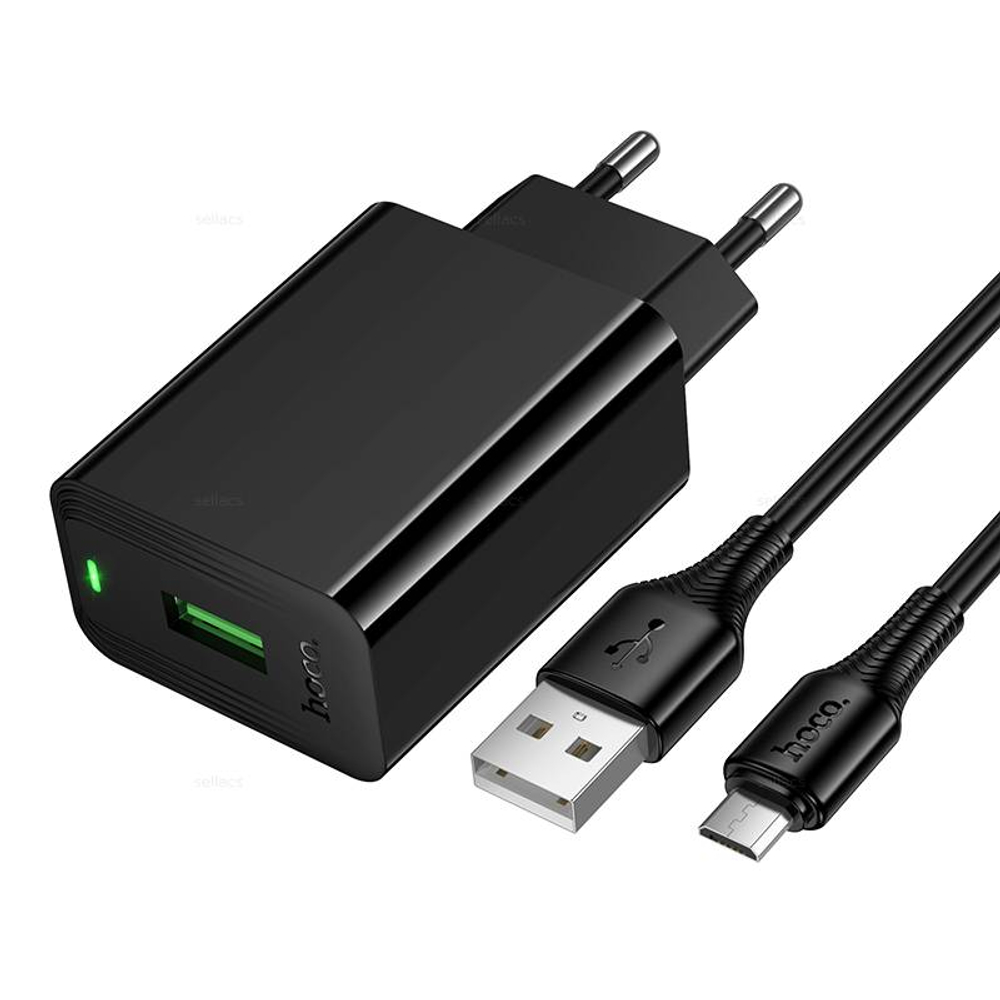 Hoco CS92A Leader QC3.0 зарядное устройство набор (Micro-USB)