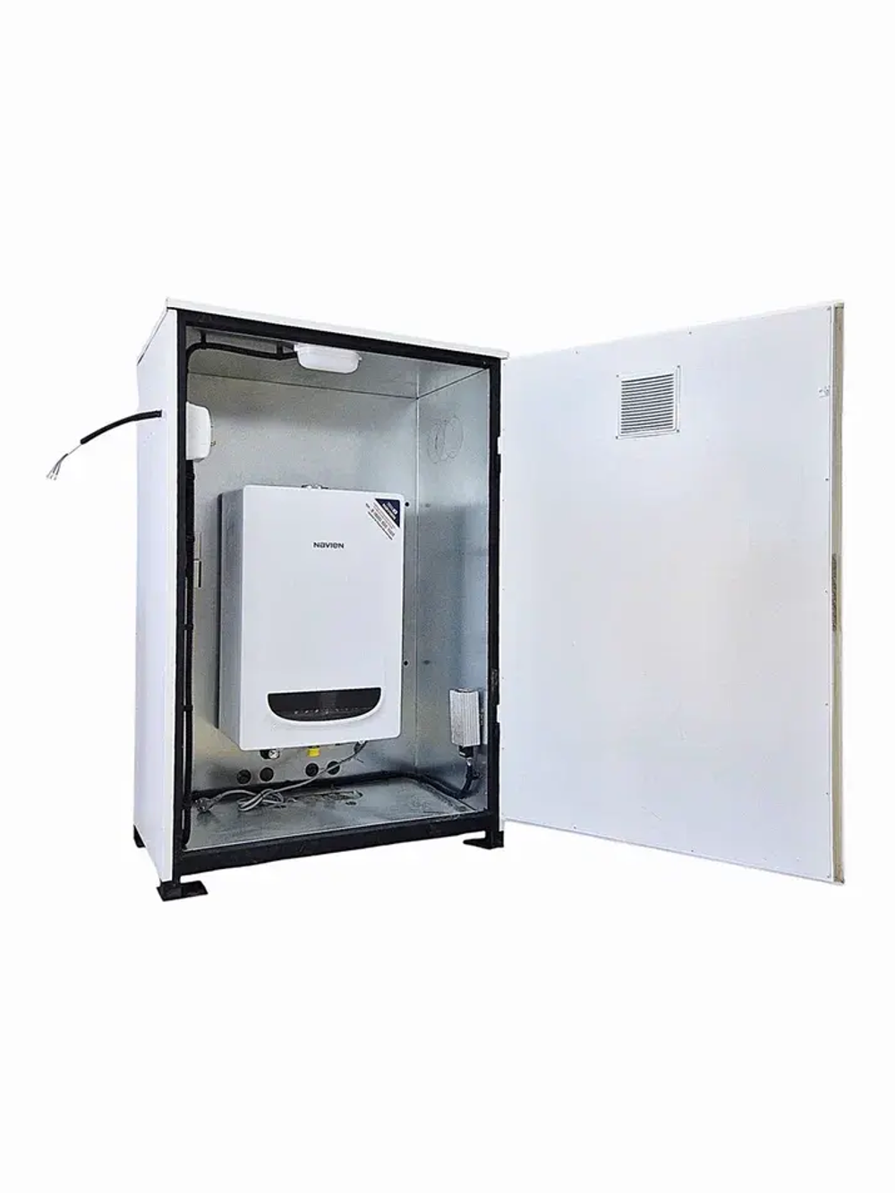 Комплект котел настенный NAVIEN Deluxe C-35k COAX + термобокс наруж. размещения + коаксиальная труба