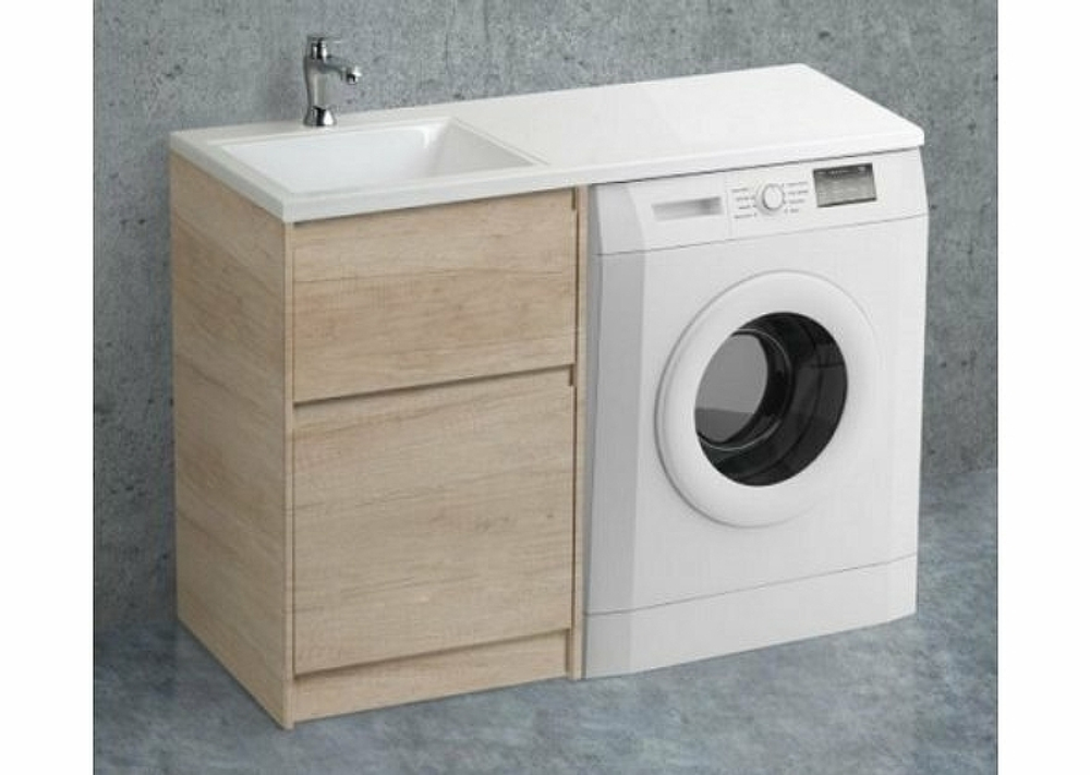 Тумба под раковину BelBagno Kraft 120 KRAFT-LVD-580/1200-2C-PIA-RNN Rovere Nebrasca Nature