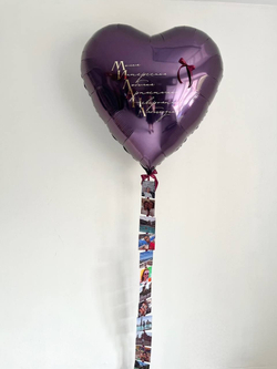 Воздушные шары шляпная коробка с фото №3378