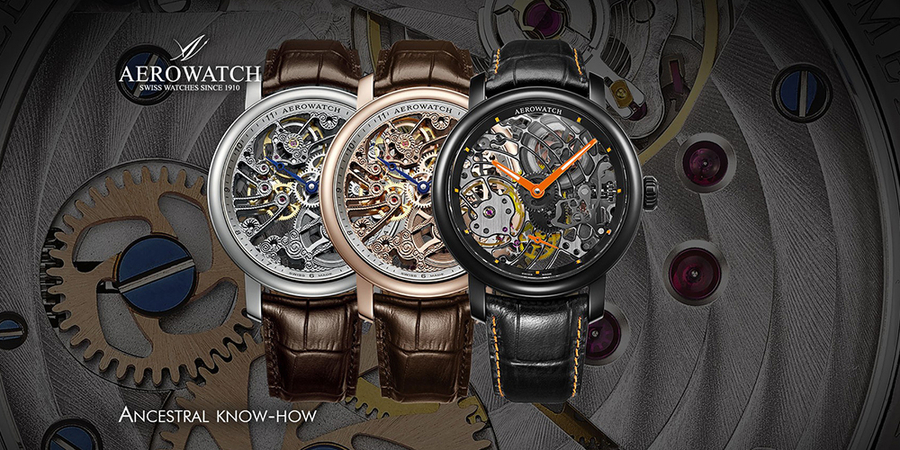 Мир cкелетонов компании AEROWATCH