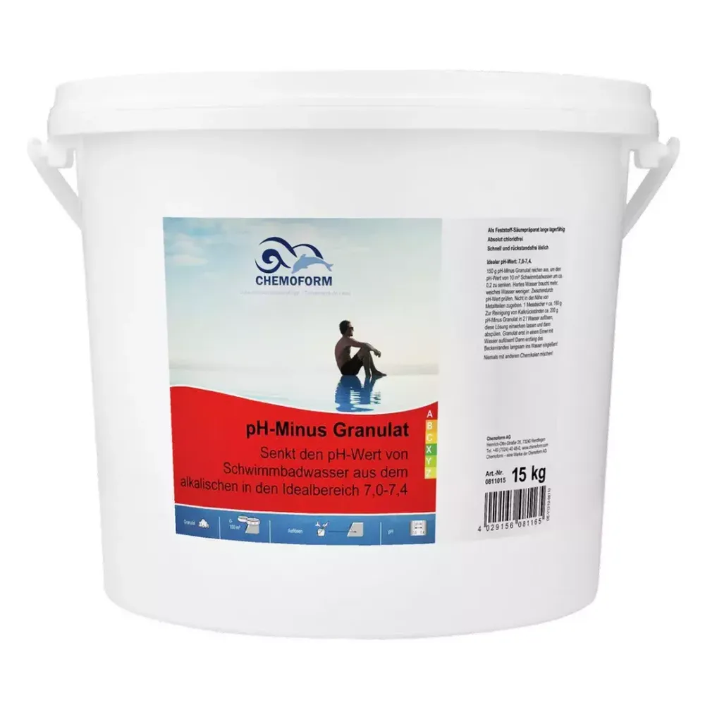pH-Mинус для бассейна в гранулах - 15кг - 0811015 - Chemoform, Германия