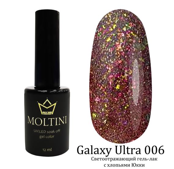 Гель-лак Moltini Galaxy Ultra 006, 12 ml