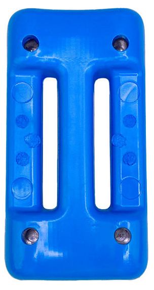 Груз обтекаемый полумягкий Scorpena 0.5 кг New Apnea синий