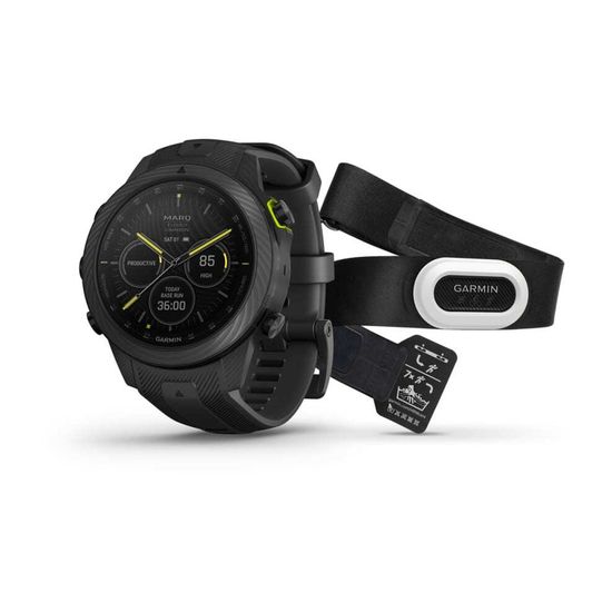 Умные часы Garmin MARQ GEN2 ATHLETE CARBON EDITION