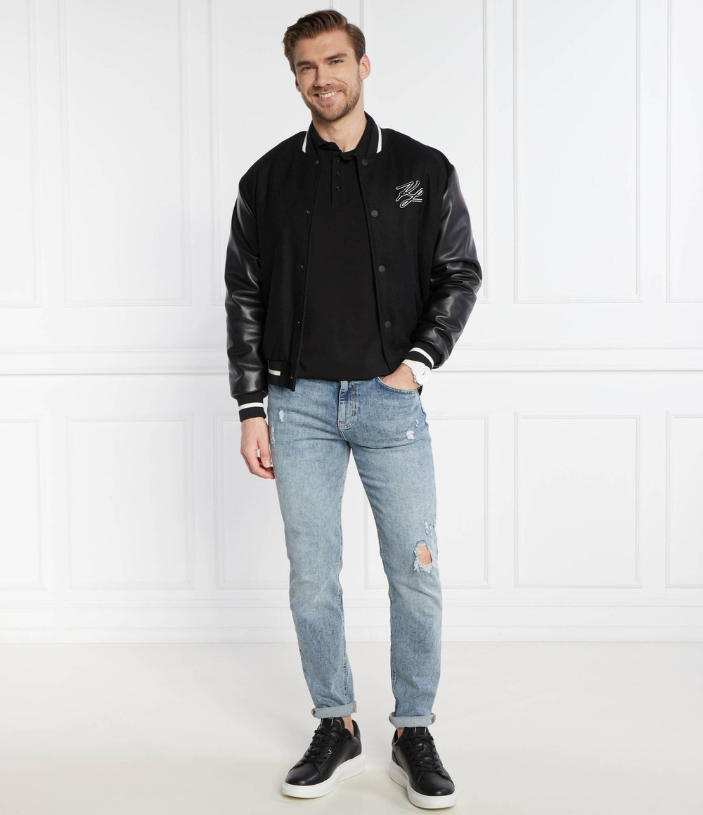 Поло Karl Lagerfeld - черный(745024 542221)