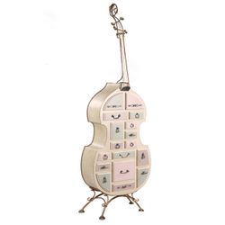 Подставка Контрабас-Комод Акварель Амбер