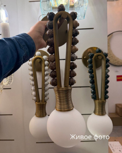 Акцентные настенные светильники с декоративными элементами ✨