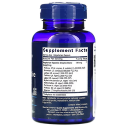 Life Extension Enhanced Super Digestive Enzymes 60 veg capsules, Ферменты