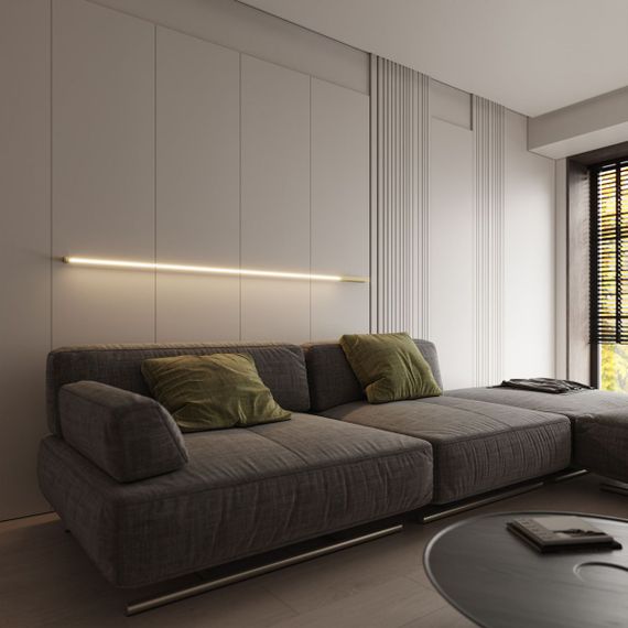 Настенный светодиодный светильник Elektrostandard Alto LED латунь 3000K 40134/LED a069823