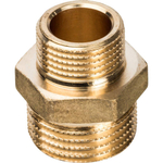 Ниппель STOUT переходной 1/2"x3/8" НР/НР