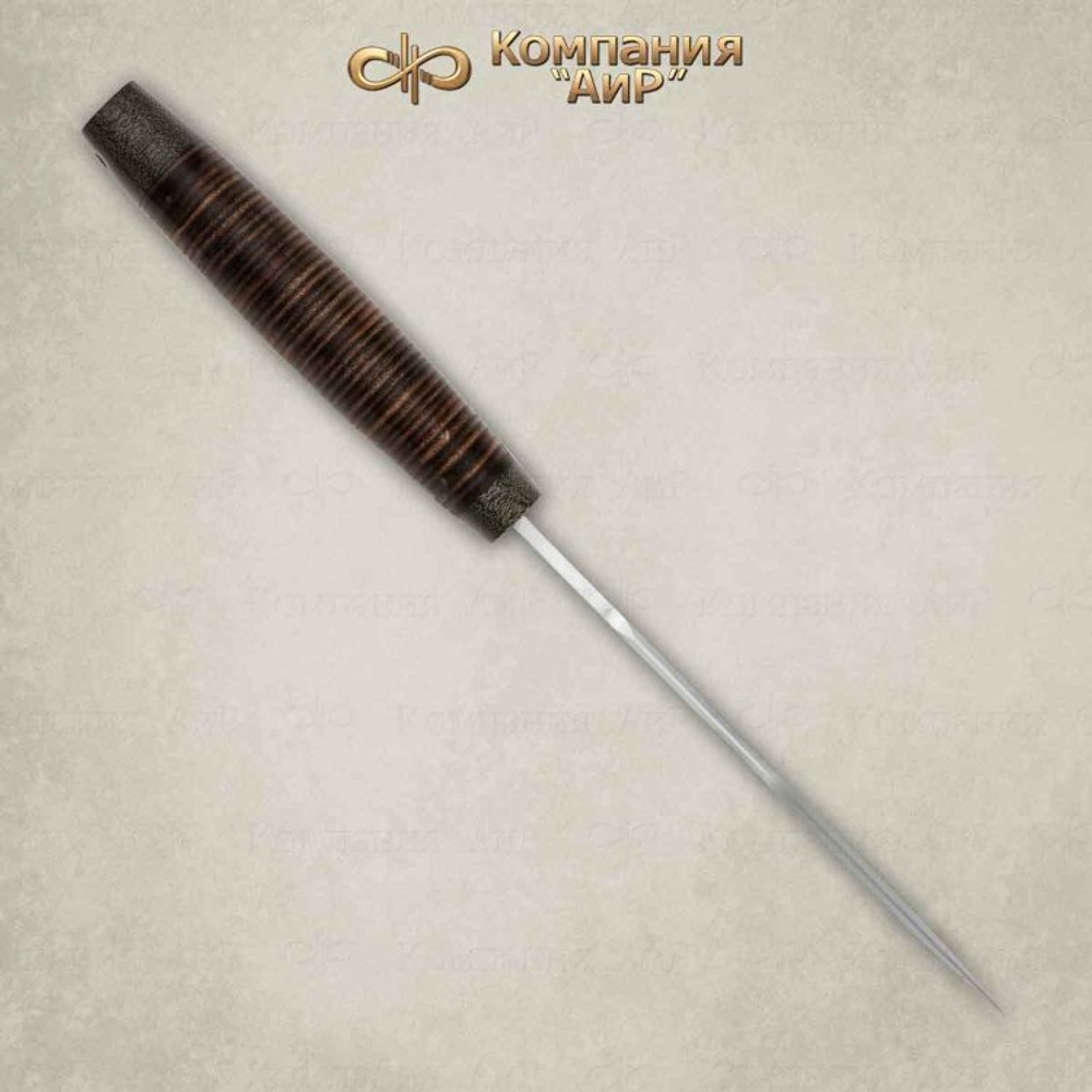 Нож АиР Клык 95х18 кожа