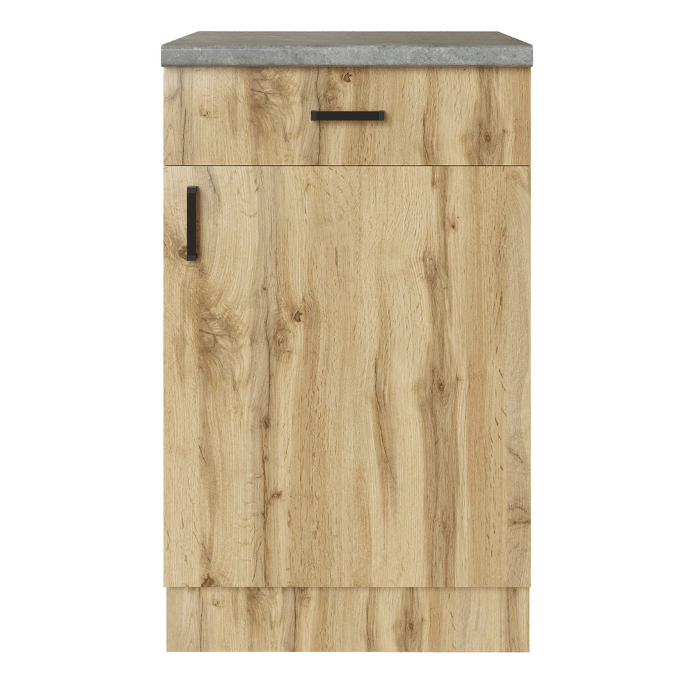 Стол разделочный 50 вотан (1 ящик) столешница бетон