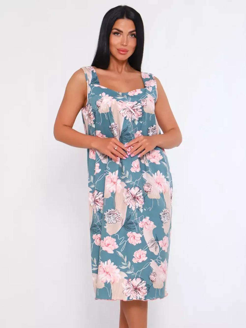 Ночная сорочка на большие размеры