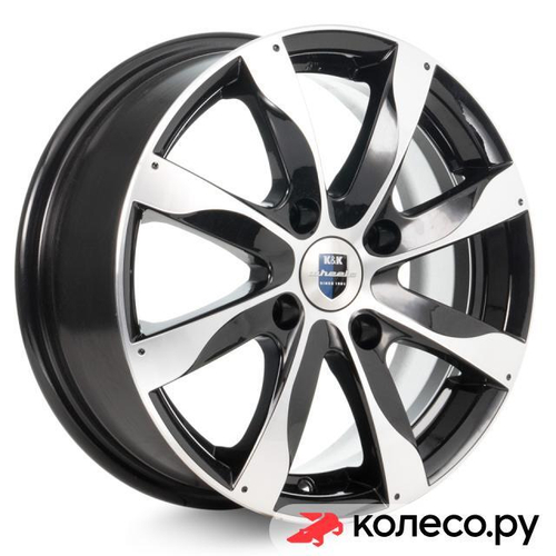 Джемини-оригинал (КС617) 6x15/4*100 D60.1 ET37 Алмаз-черный