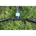 Тройник капельной ленты и 2х трубок 16мм