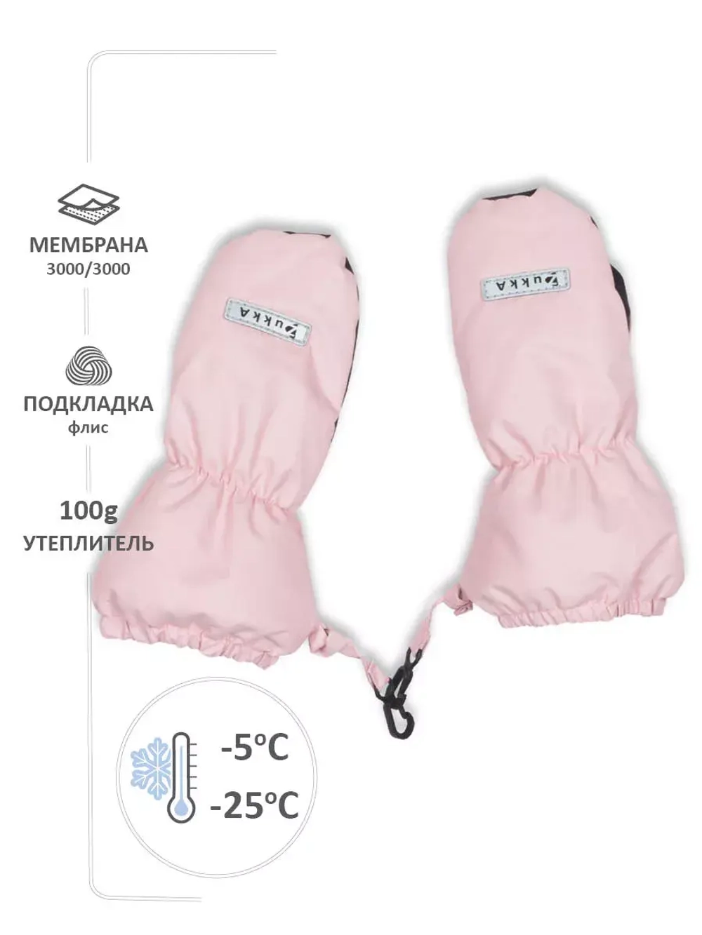 Варежки зима