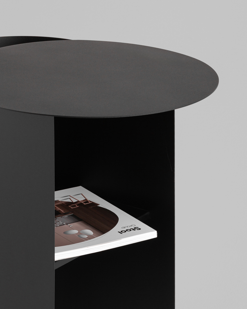 Журнальный столик Floire металл черный