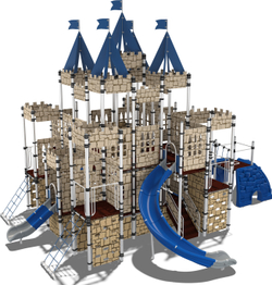 Детский городок Зазеркалье Fairytale ДГ070.00.2 для игровой площадки 7-12 лет