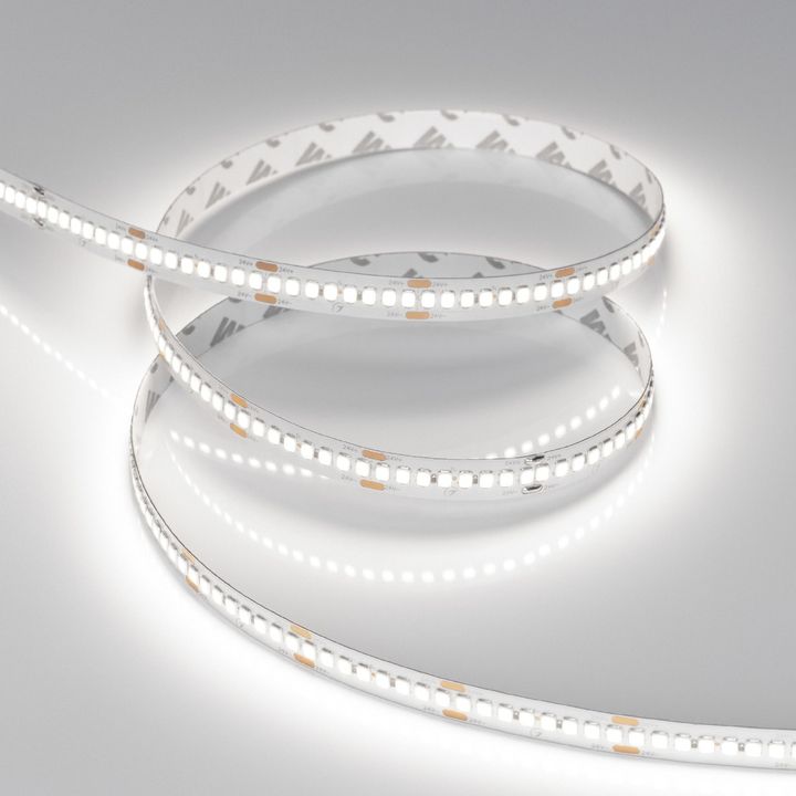 Светодиодная лента Arlight 22W/m 240LED/m 2835SMD холодный белый 5M RT-A240-10mm 24V White6000 038741