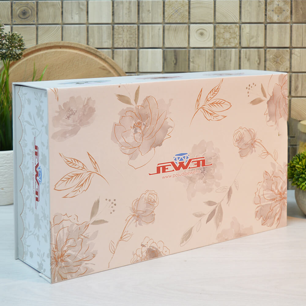 Чайный набор 12 предметов 280мл "Розали", Jewel