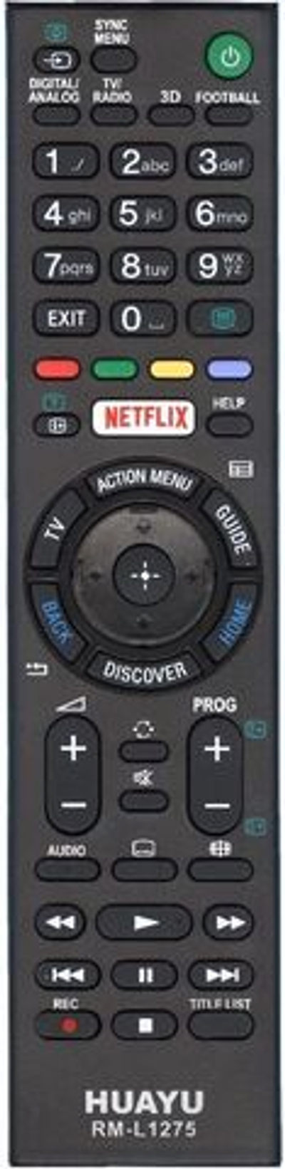 Пульт для Sony RM-L1275 (корпус как RMT-TX101D) универсальный пульт