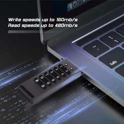 INNOPLUS Secure 32GB — Зашифрованная флешка с аппаратным шифрованием 256-bit AES Защита паролем для Windows, macOS, Linux и embedded-систем