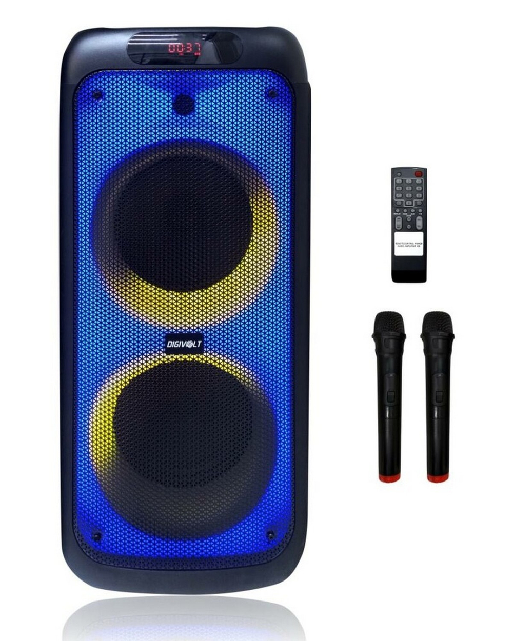 Напольная колонка DIGIVOLT DG-1095A 8"/60W/5.4A/микрофон