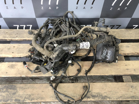 Проводка (коса) моторного отсека Kia Rio 3 (QB) 11-17 Б/У Оригинал 912804y011
