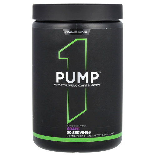 Rule One Proteins, Pump, со вкусом винограда, 330 г (11,64 унции)