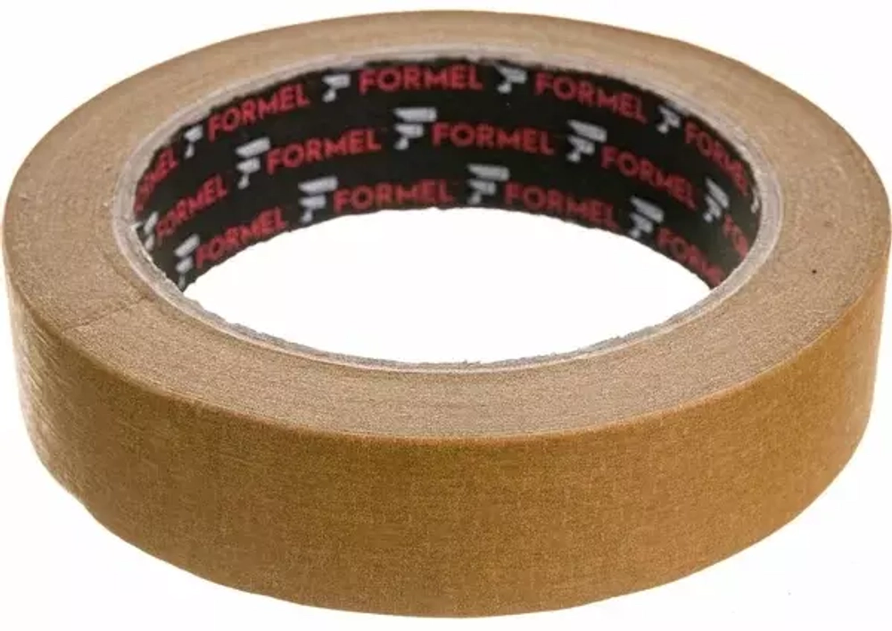 Маскировочная лента-скотч (малярный) FORMEL Brown 24мм*40м