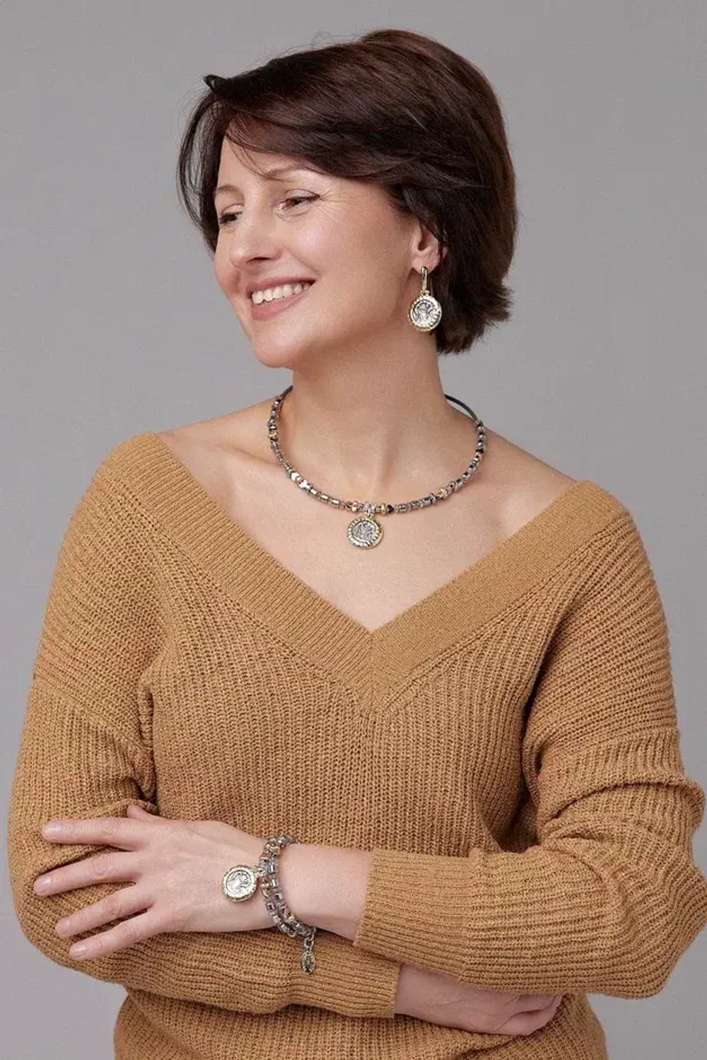 Coins7 Sg Чокер с подвеской арт.2100