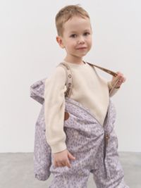 Комбинезон демисезонный мембранный "Солнечные зайчики - серый" 0+