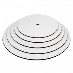 Подложка деревянная с отверстием 10мм/3мм