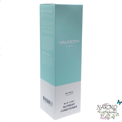 Кондиционер для волос Увлажнение VALMONA Recharge Solution Blue Clinic Nutrient Conditioner, 480 мл.