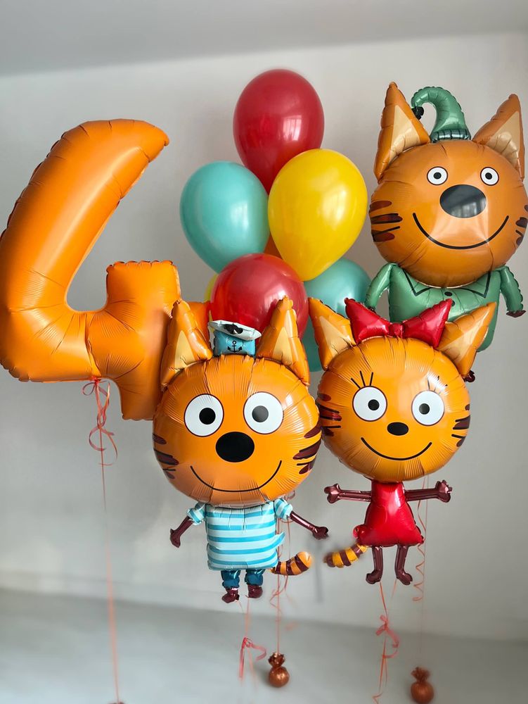 Воздушные шары Три кота №4334